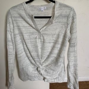 Front Knot Sweater